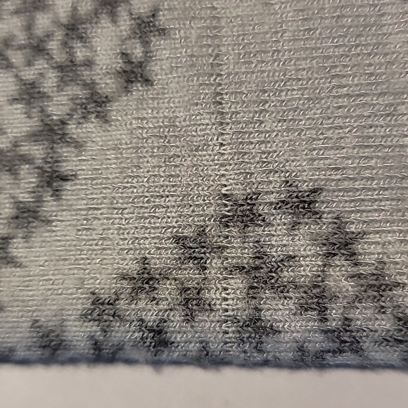 Lucky Brand Long Sleeve Cloud Jersey Scoop Neck Lightweight Star Sweater Size M - Picture 17 of 17